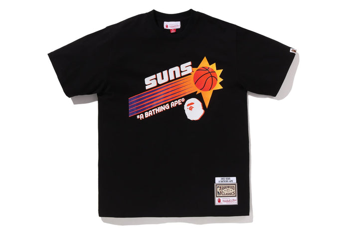 BAPE X M&N NBA - PHOENIX SUNS TEE
