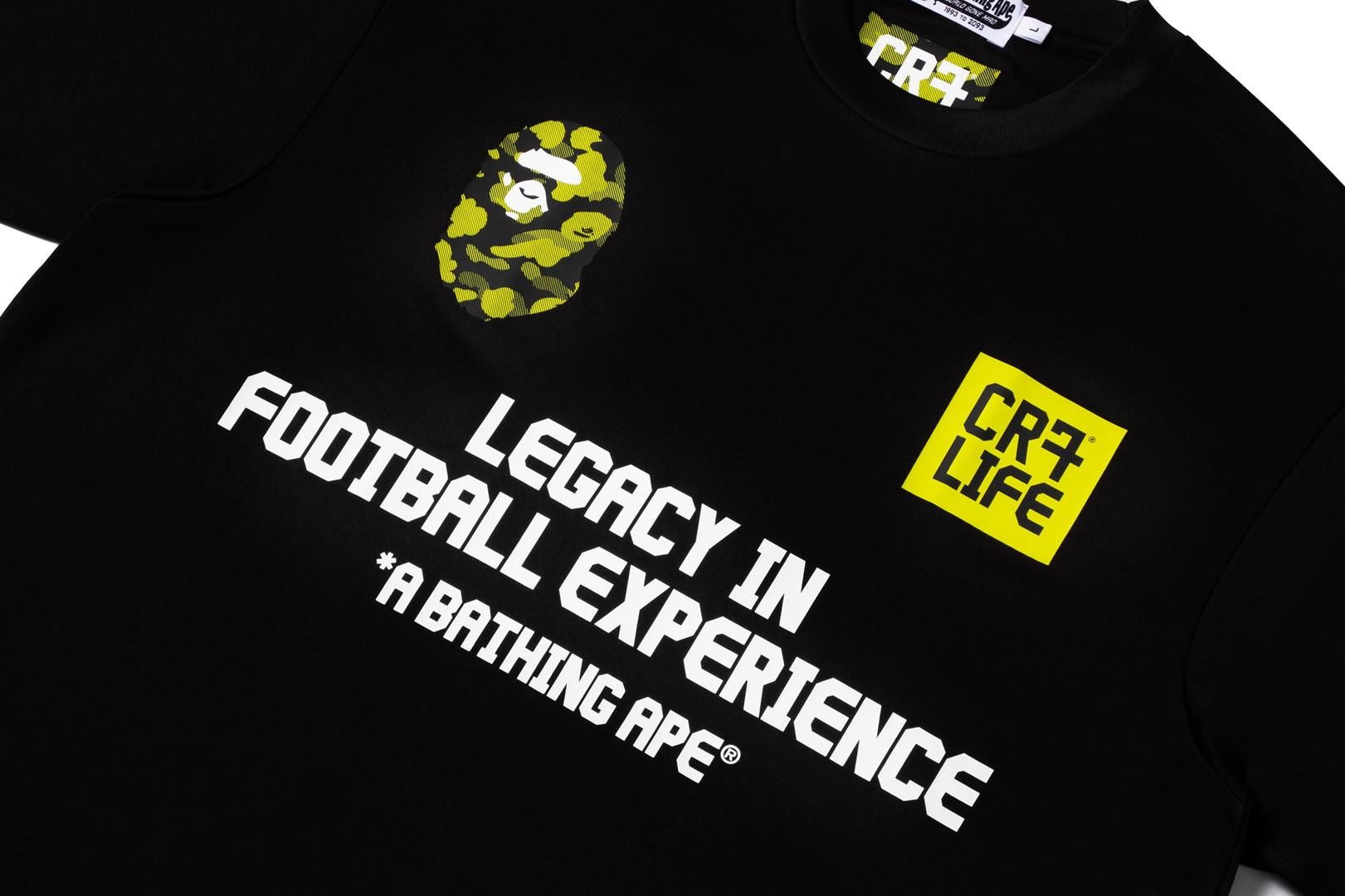 BAPE CR7 LIFE MULTI LOGO JERSEY XXLサイズ