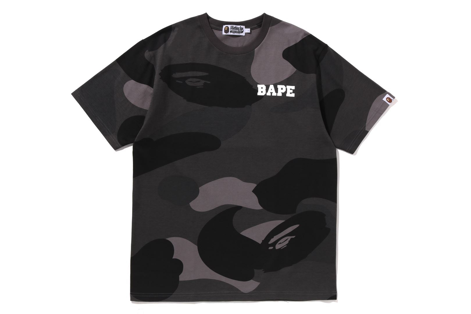 トップス A BATHING APE CAMO RELAXED FIT SHIRT 2XL A BATHING APE® Mega Color Camo Relaxed Fit Tee | Bape official