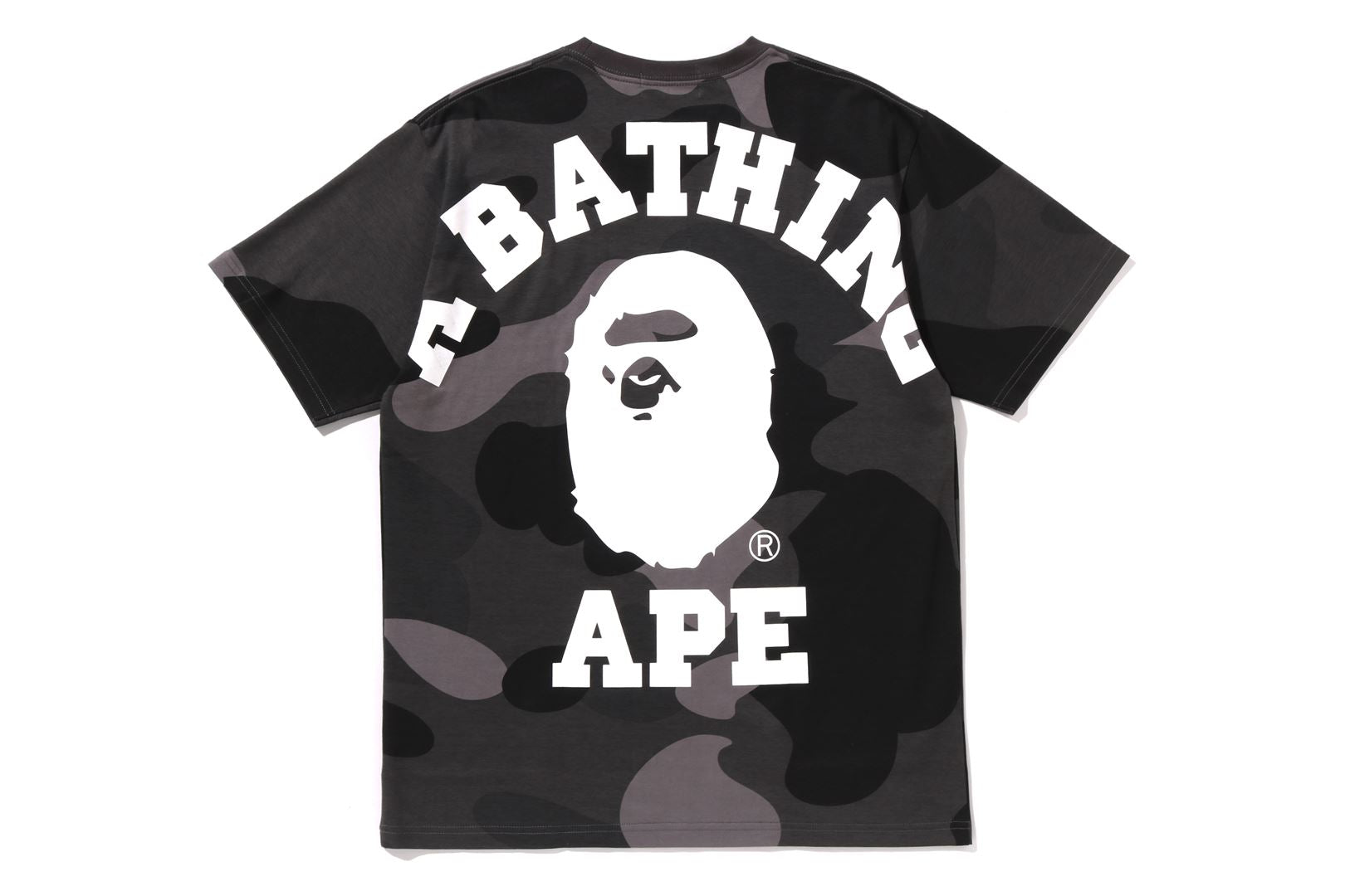 A BATHING APE® Mega Color Camo Relaxed Fit Tee | Bape official