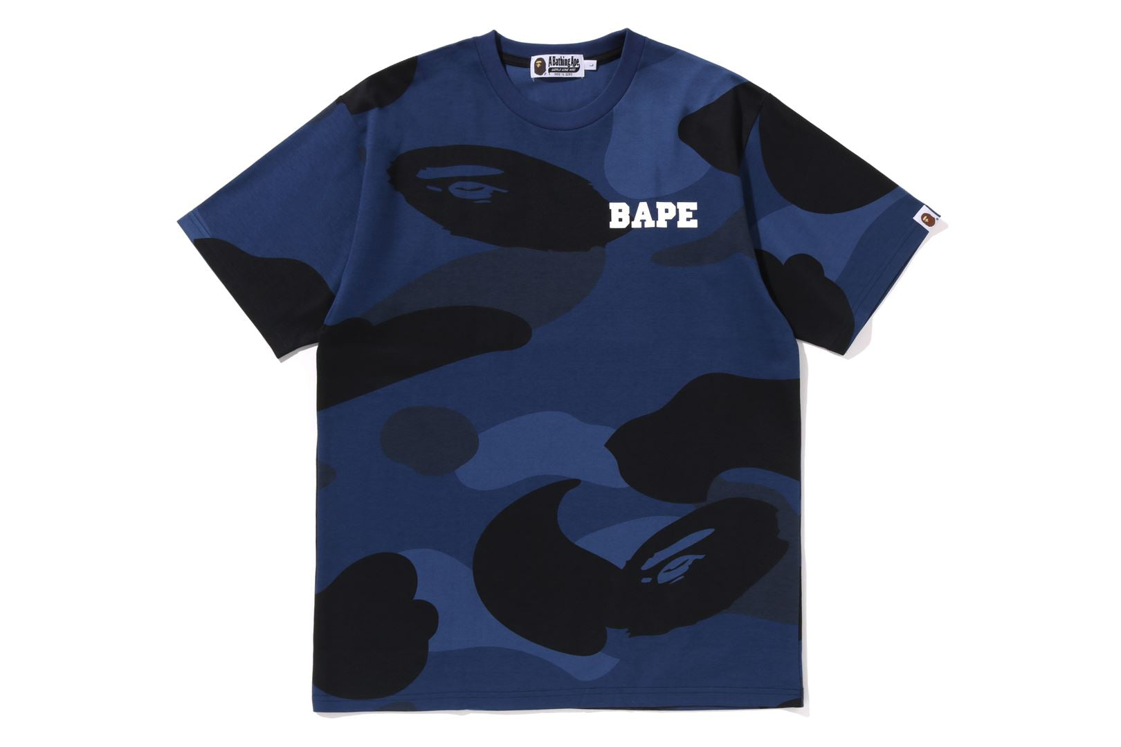 A BATHING APE® Mega Color Camo Relaxed Fit Tee | Bape official