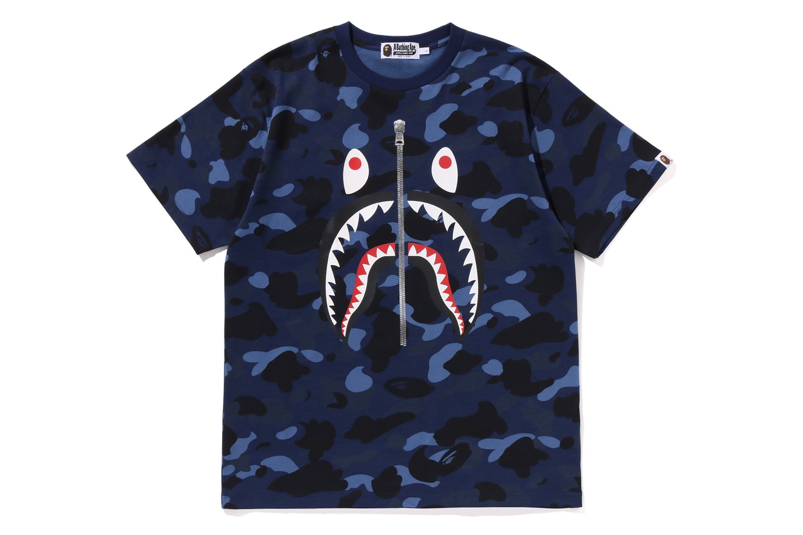 A BATHING APE® Color Camo Shark Tee | Bape official website