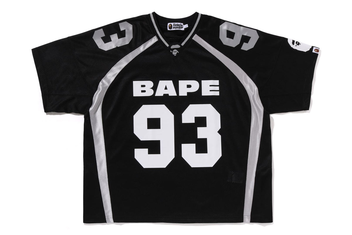 LINE CAMO JACQUARD RELAXED FIT FOOTBALL JERSEY