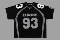 LINE CAMO JACQUARD RELAXED FIT FOOTBALL JERSEY