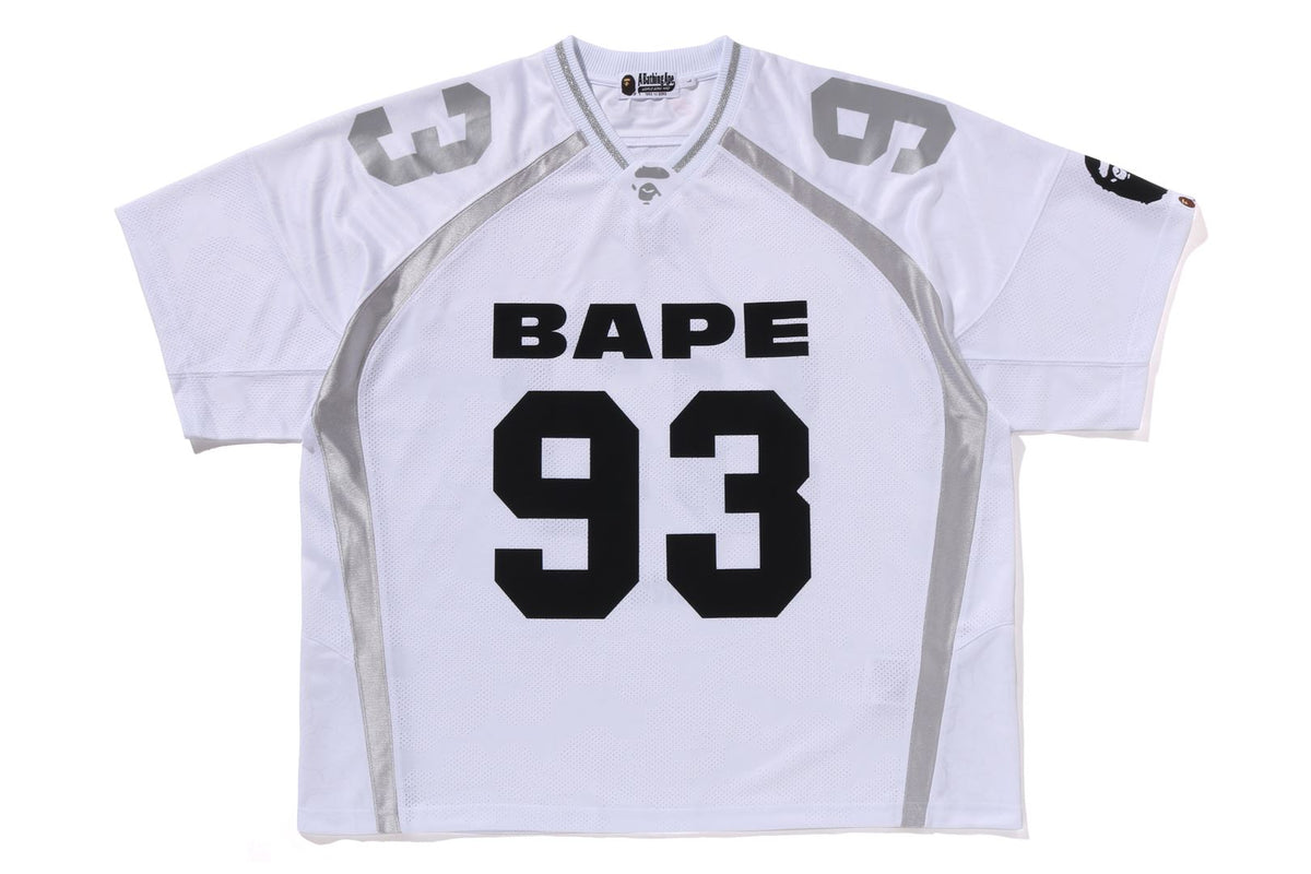 LINE CAMO JACQUARD RELAXED FIT FOOTBALL JERSEY