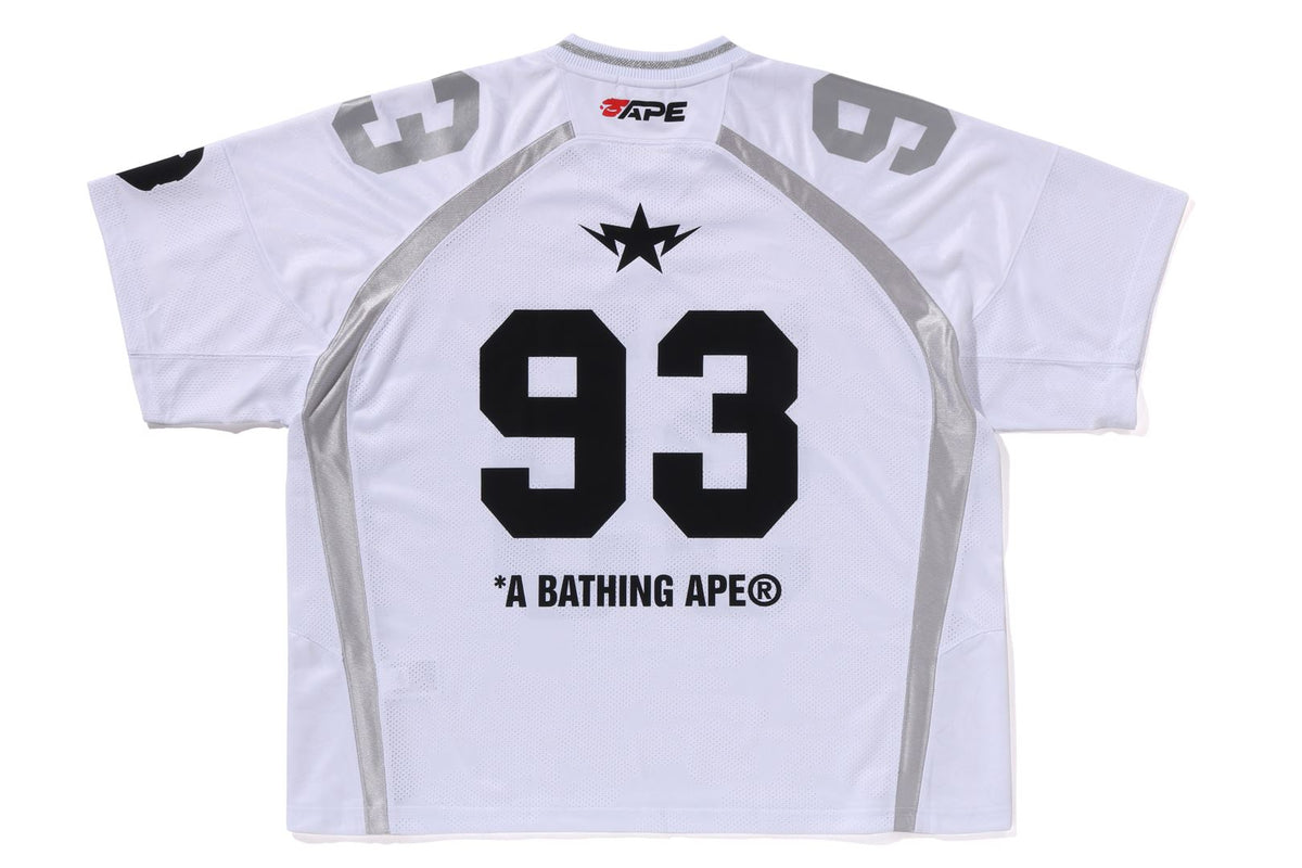 LINE CAMO JACQUARD RELAXED FIT FOOTBALL JERSEY