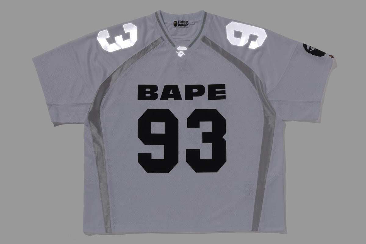 LINE CAMO JACQUARD RELAXED FIT FOOTBALL JERSEY