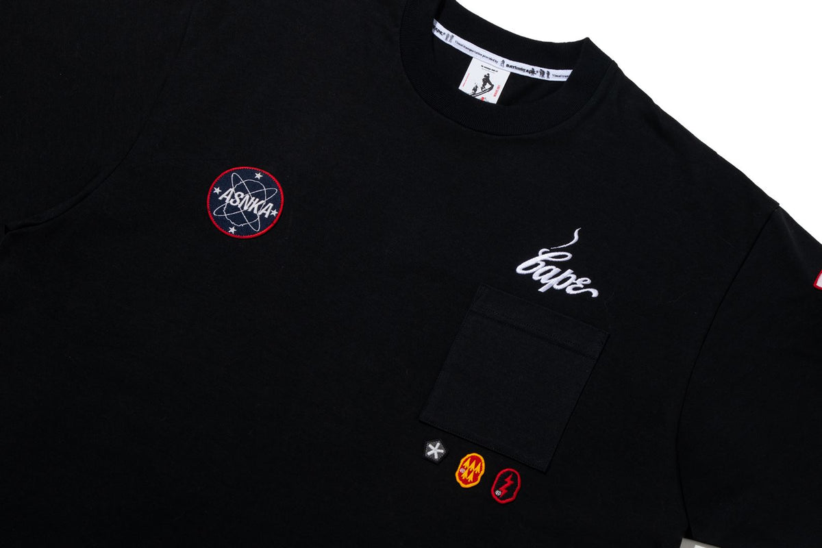 BAPE X KAZUKI KURAISHI MUTI PATCH MILITARY TEE