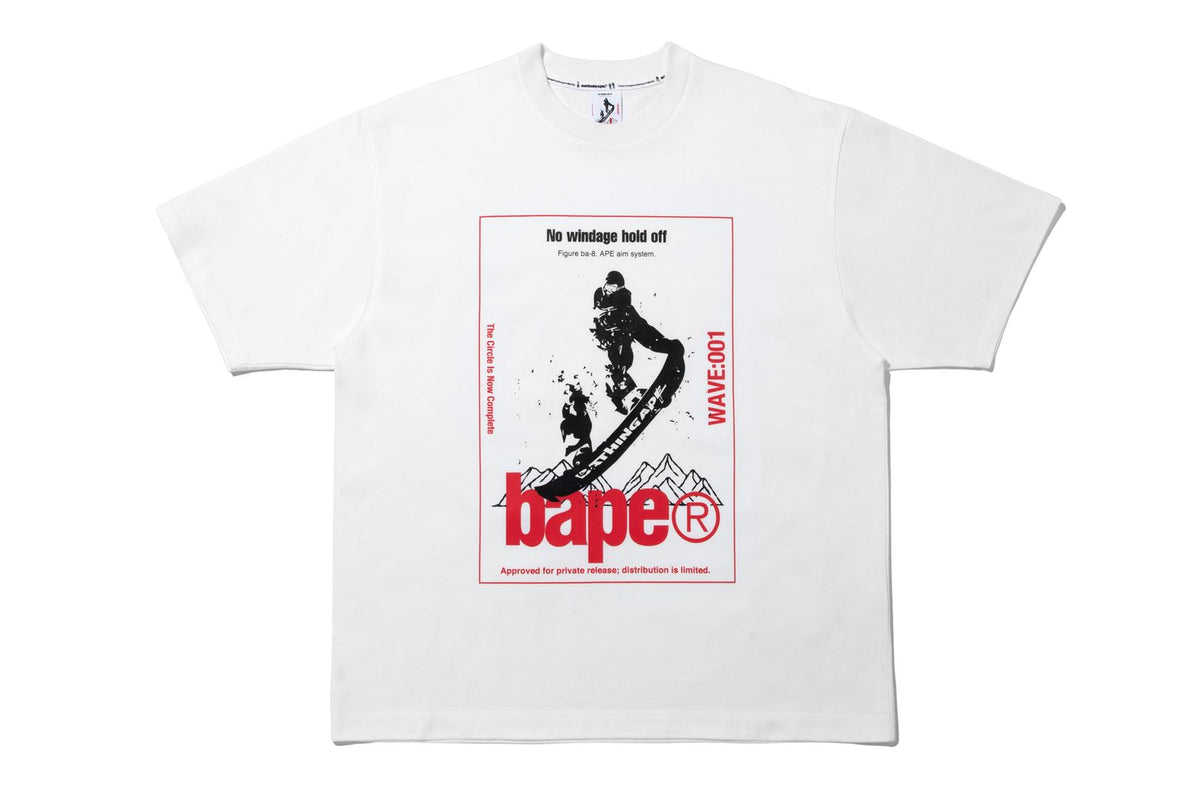 BAPE X KAZUKI KURAISHI SKATE RELAXED FIT TEE