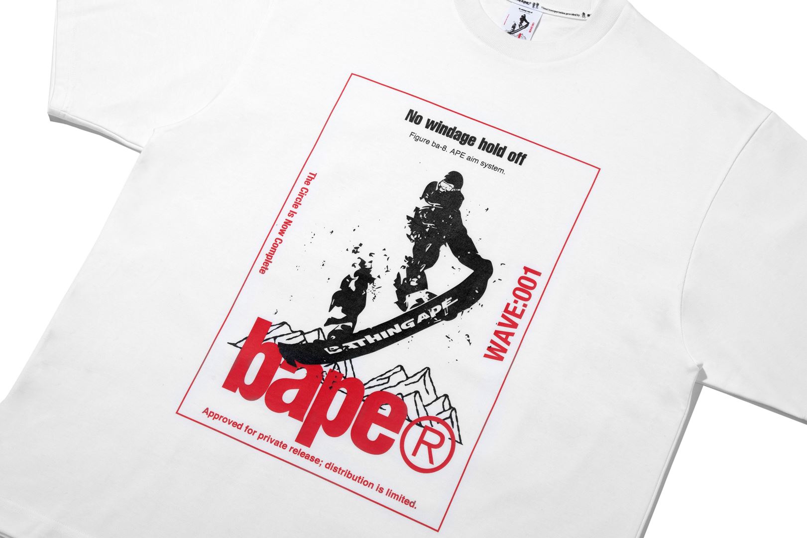 A BATHING APE® BAPE By Kazuki Kuraishi Skate Relaxed Fit Tee