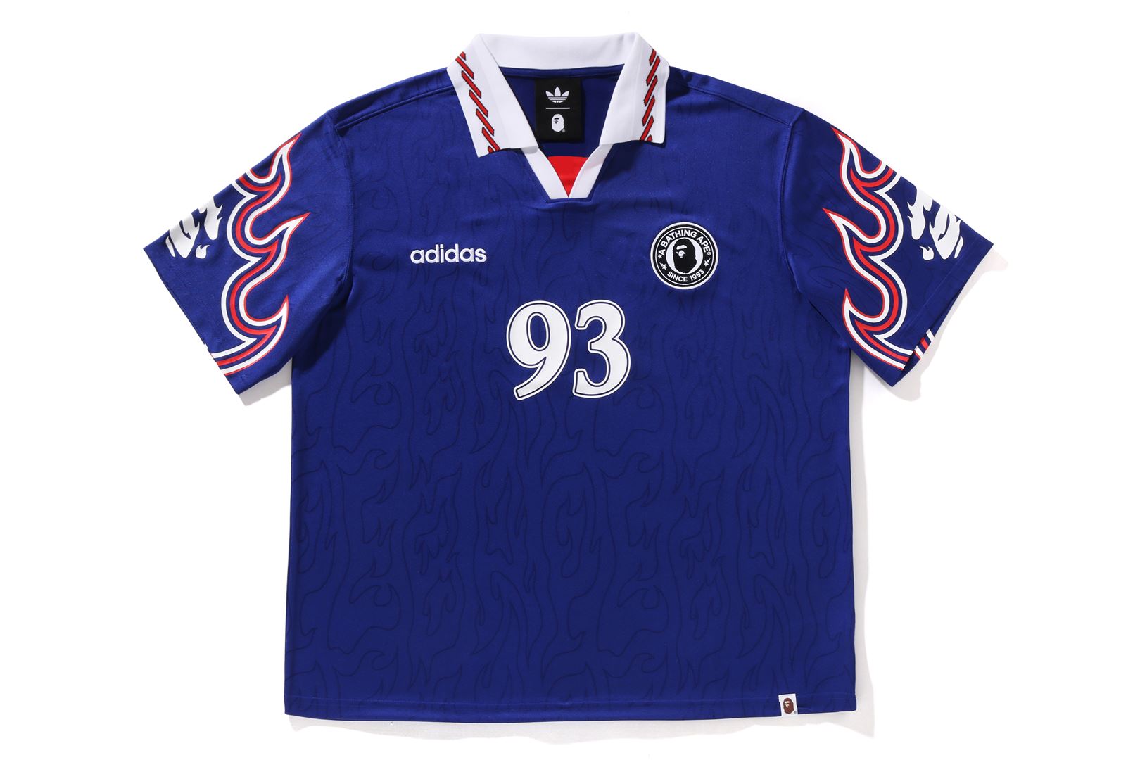 【 BAPE X ADIDAS 】FLAME JERSEY A BATHING APE® BAPE X Adidas Flame Jersey | Bape official website