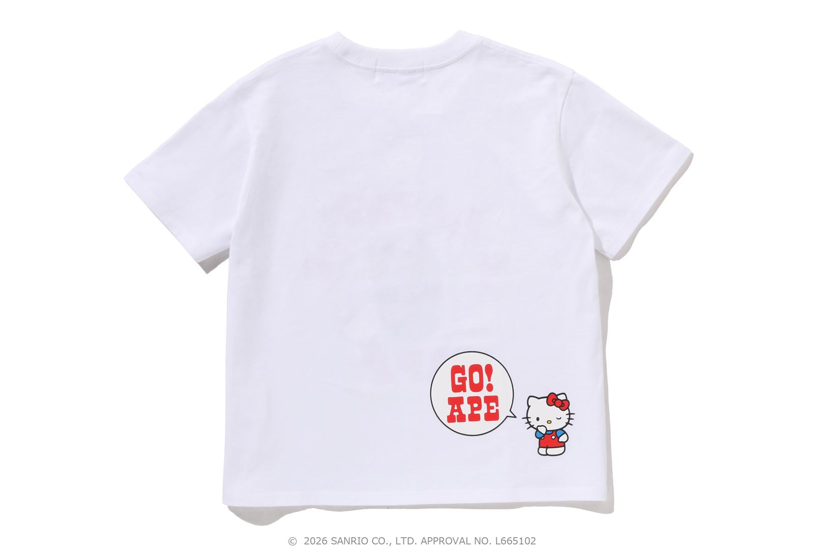 A BATHING APE® BAPE X Kuromi College Mini Tee | Bape official