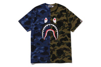 SPLIT CAMO SHARK TEE