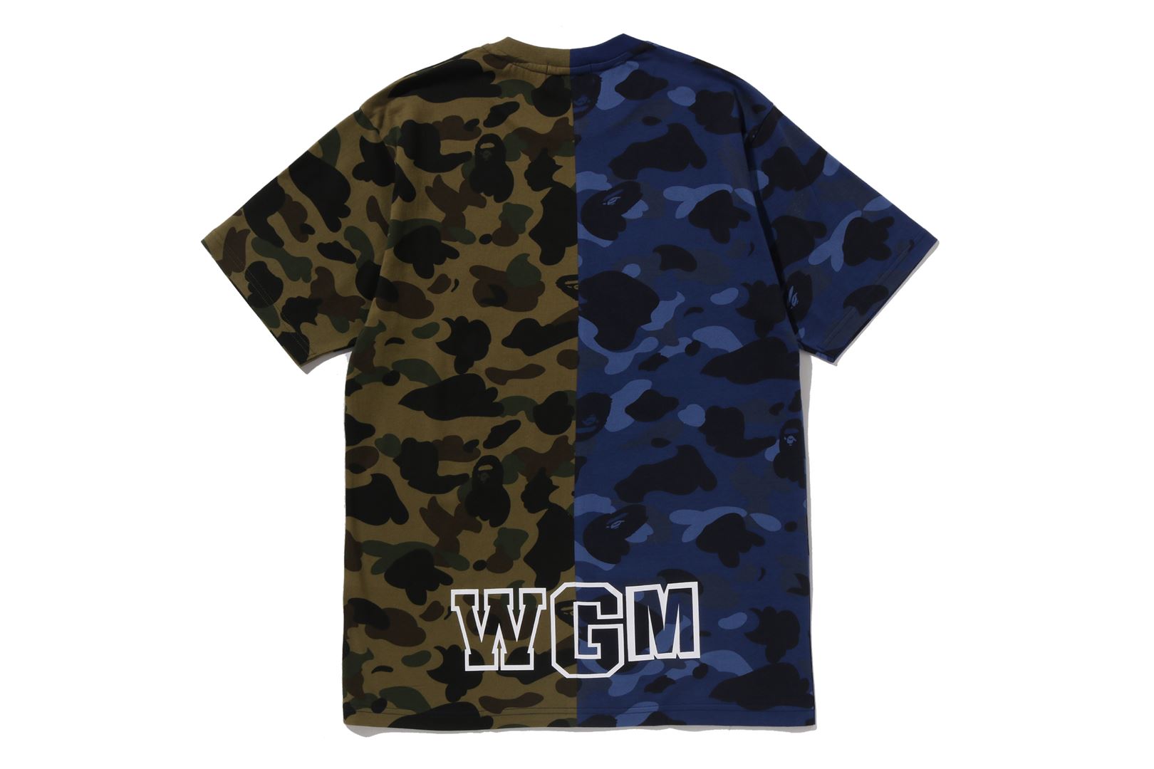 A BATHING APE BAPE 半袖Tシャツ ビッグロゴ 美品 A BATHING APE® Split Camo Shark Tee | Bape official website – uk