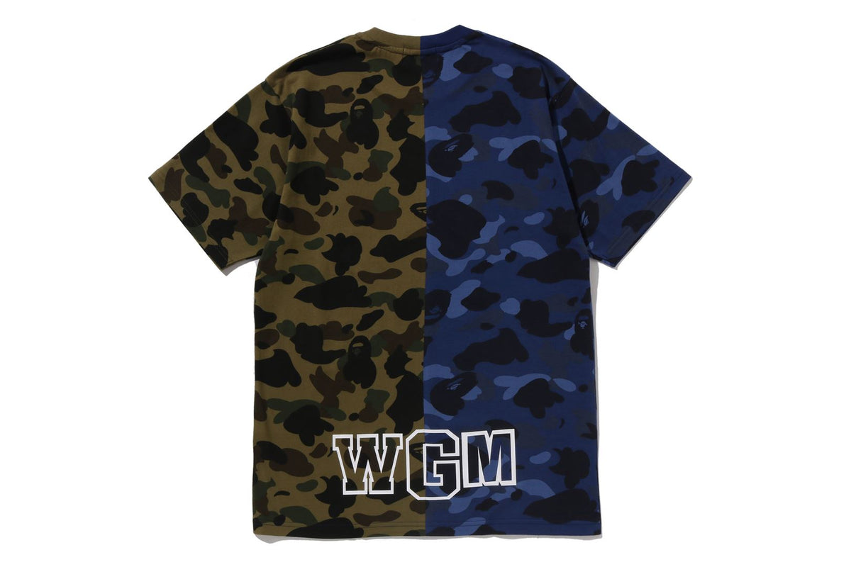 SPLIT CAMO SHARK TEE