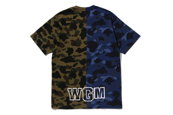 SPLIT CAMO SHARK TEE