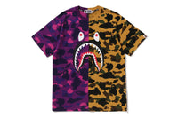SPLIT CAMO SHARK TEE