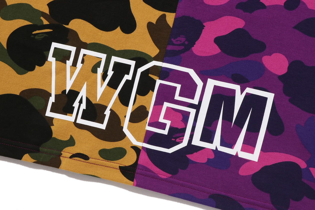 SPLIT CAMO SHARK TEE