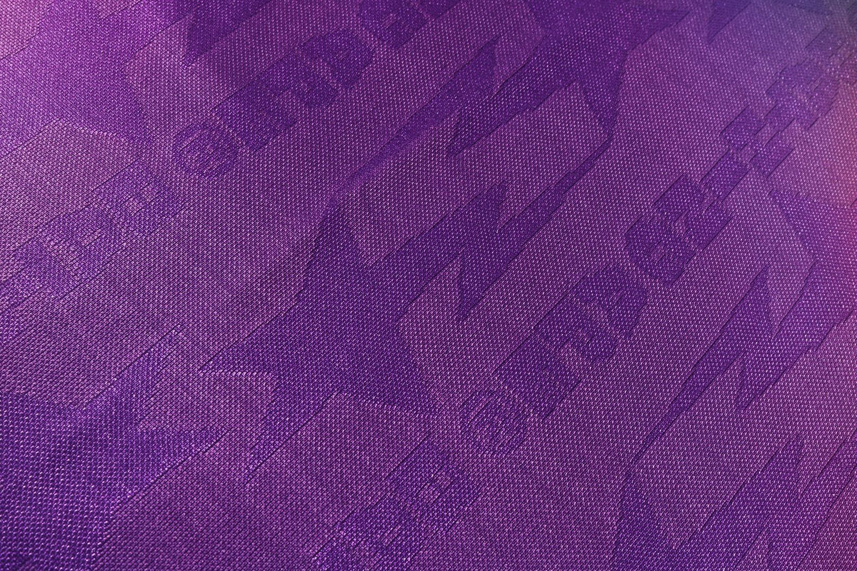 TIE DYE STA STRIPE PATTERN RELAXED FIT FOOTBALL JERSEY TEE