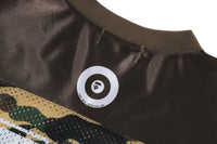 1ST CAMO BAPE CROPPED FOOTBALL TEE LADIES