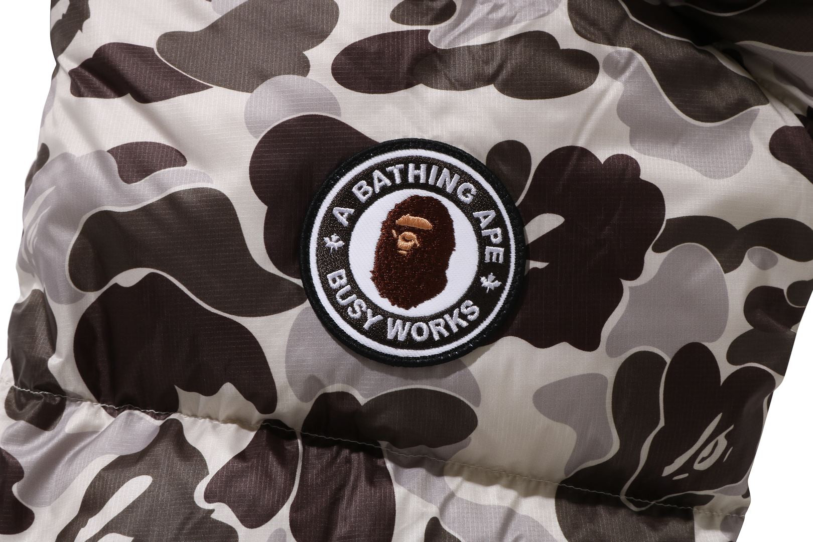 Bape on sale puffer jacket