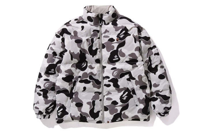 ABC CAMO REVERSIBLE DOWN JACKET RELAXED FIT MENS