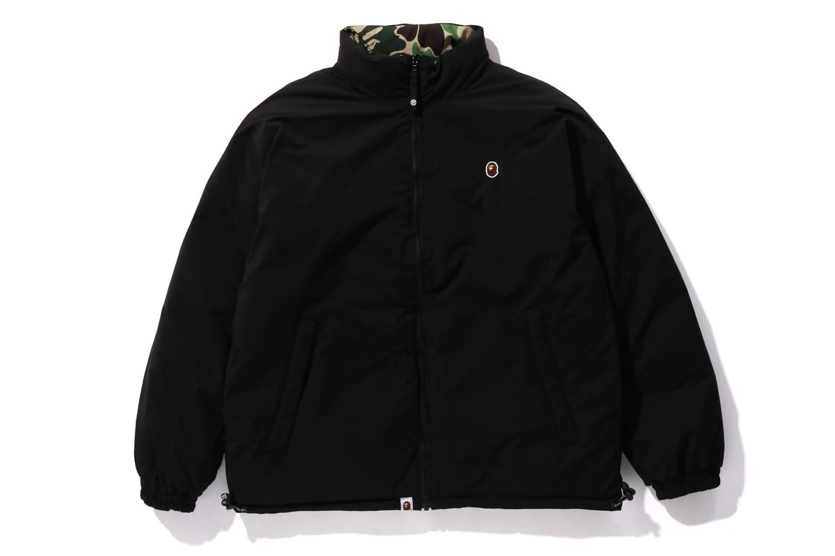 A BATHING APE® ABC Camo Reversible Down Jacket Bape official