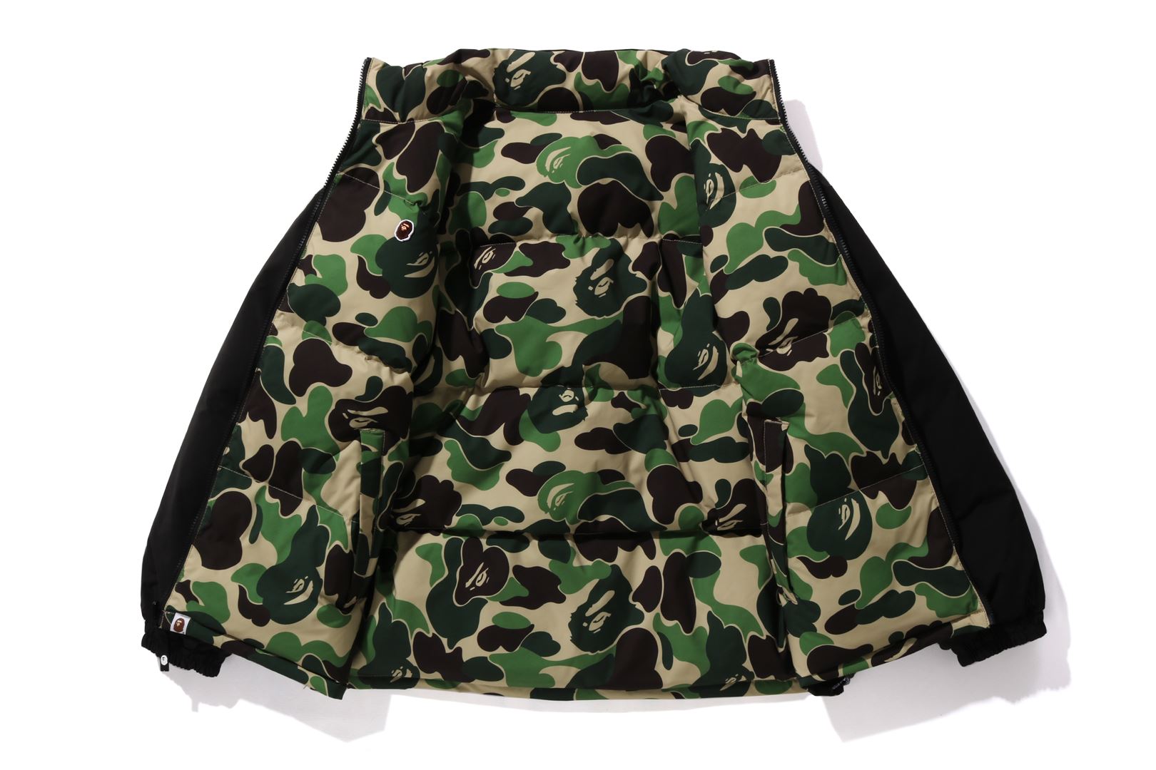 Bape abc camo down jacket new arrivals