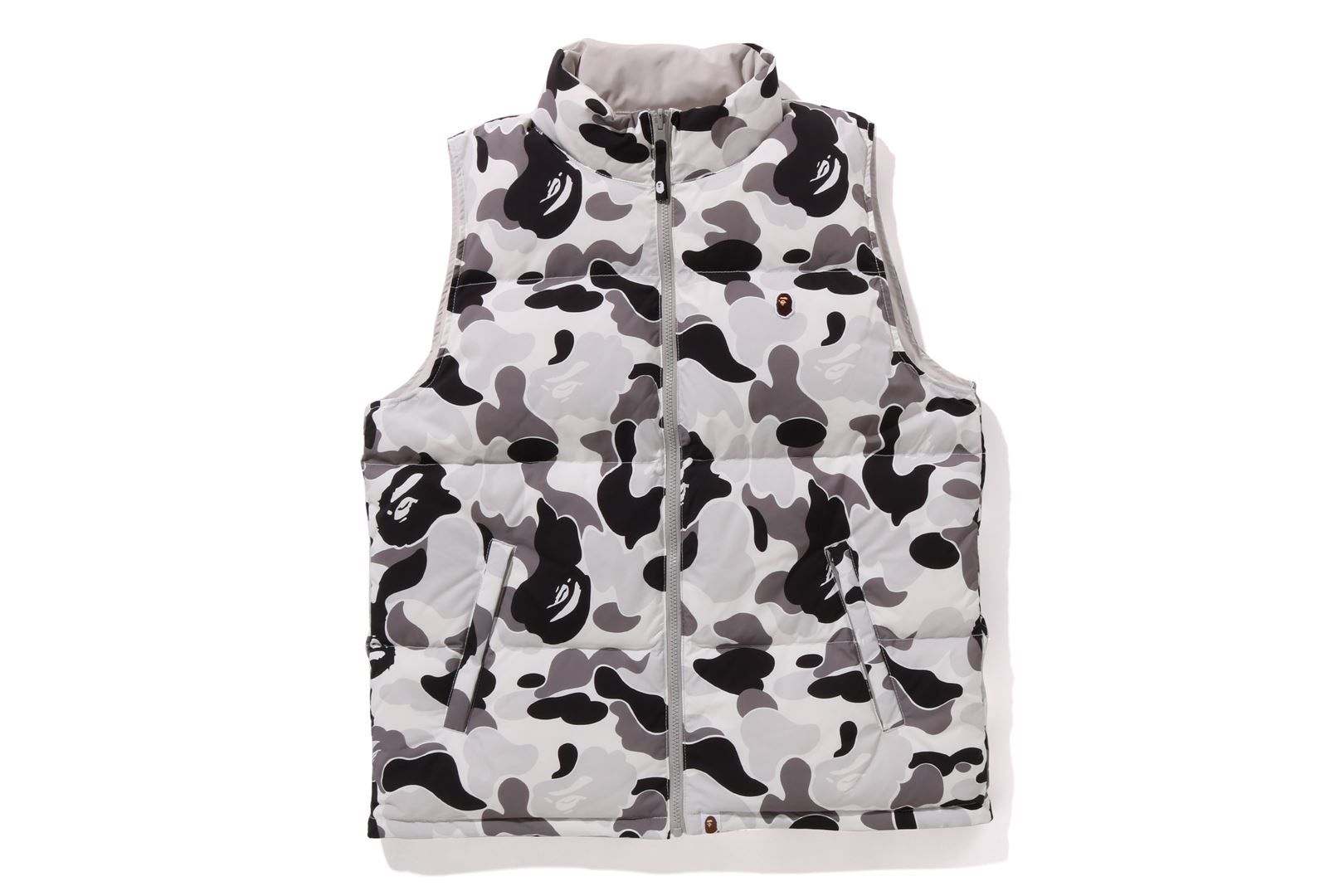 ABC CAMO REVERSIBLE DOWN VEST MENS – uk.bape.com