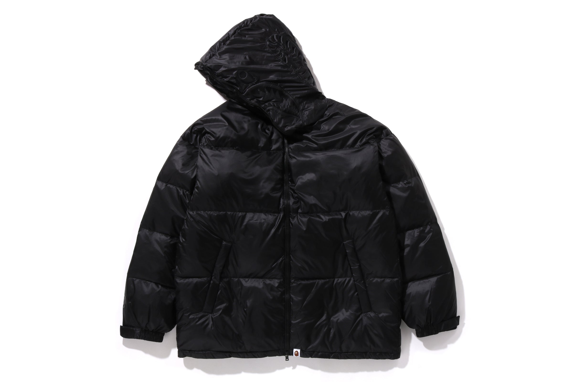 A BATHING APE® Shark Relaxed Fit Down Jacket Bape official