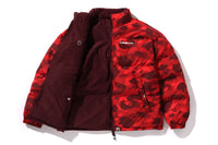 COLOR CAMO REVERSIBLE DOWN JACKET