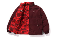 COLOR CAMO REVERSIBLE DOWN JACKET