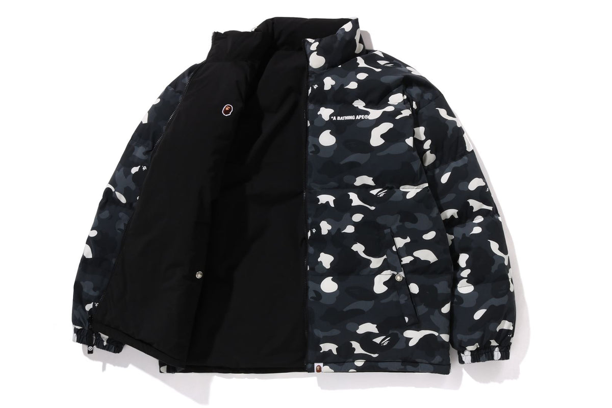 CITY CAMO REVERSIBLE DOWN JACKET