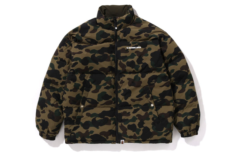 1ST CAMO REVERSIBLE DOWN JACKET