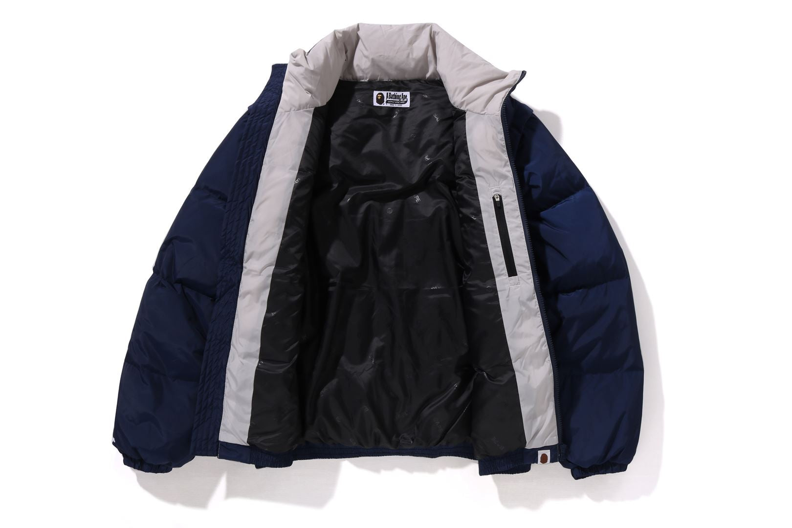 A BATHING APE® Detachable Sleeves Down Jacket | Bape official