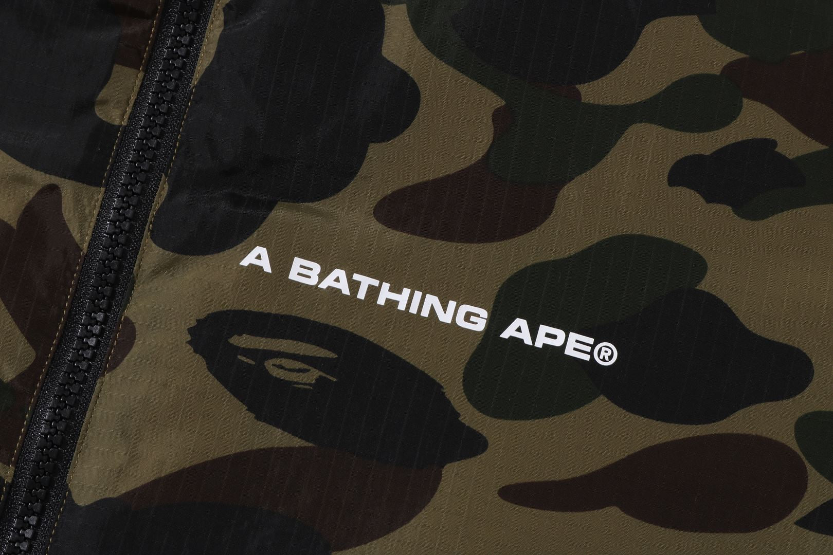 A BATHING APE® Kids 1st Camo Down Jacket Jr | Bape official