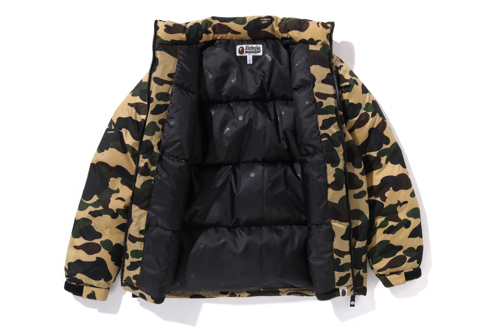 A BATHING APE® Kids 1st Camo Down Jacket Jr | Bape official