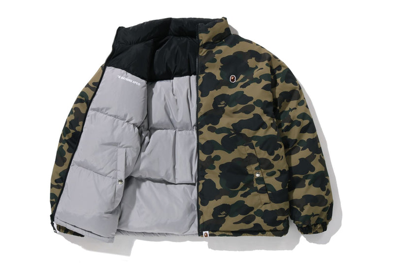 1ST CAMO REVERSIBLE DOWN JACKET