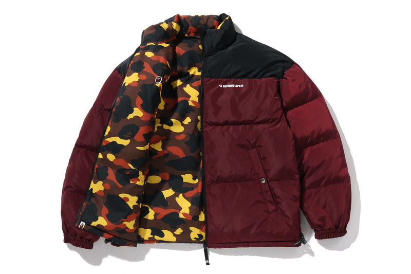1ST CAMO REVERSIBLE DOWN JACKET