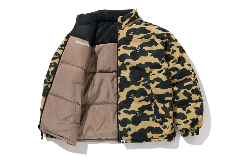 1ST CAMO REVERSIBLE DOWN JACKET