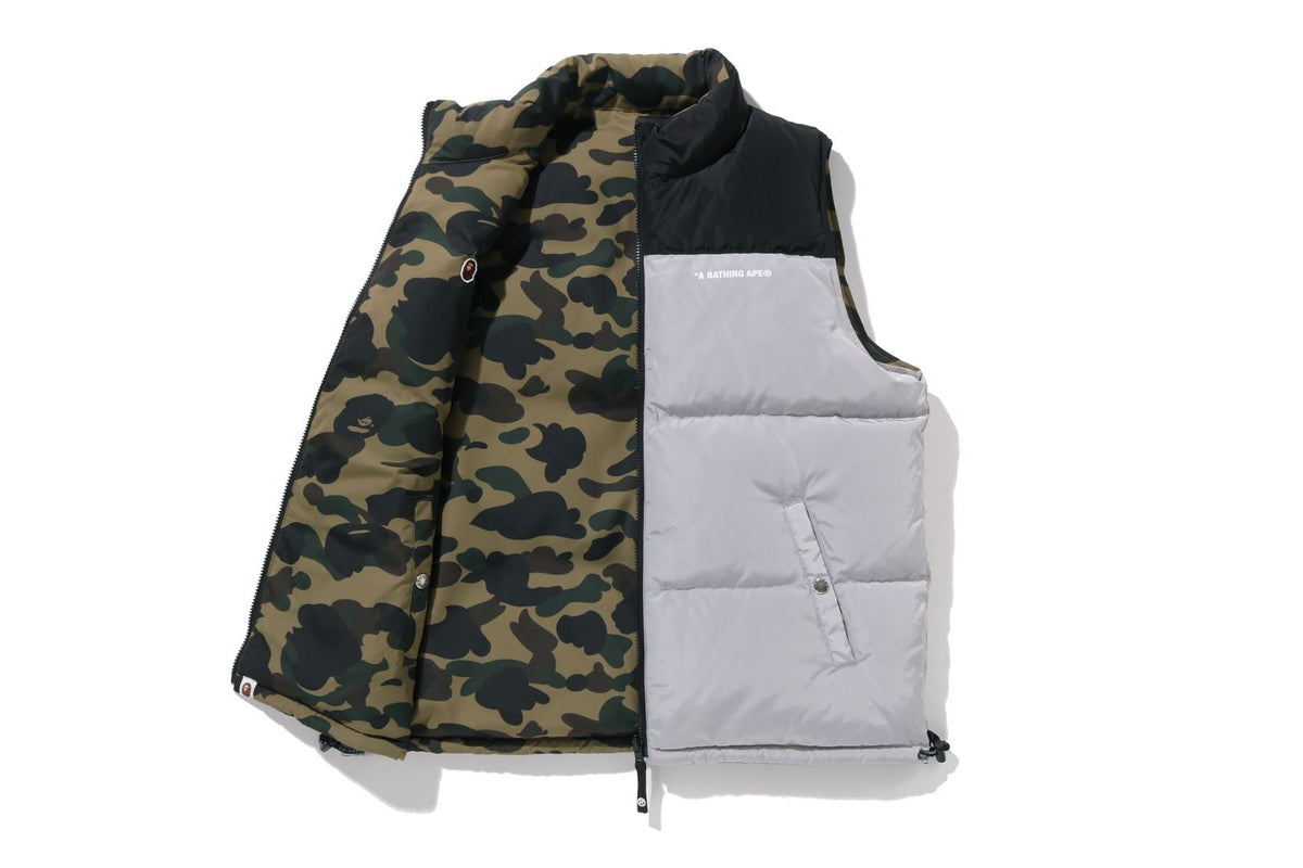 1ST CAMO REVERSIBLE DOWN JACKET