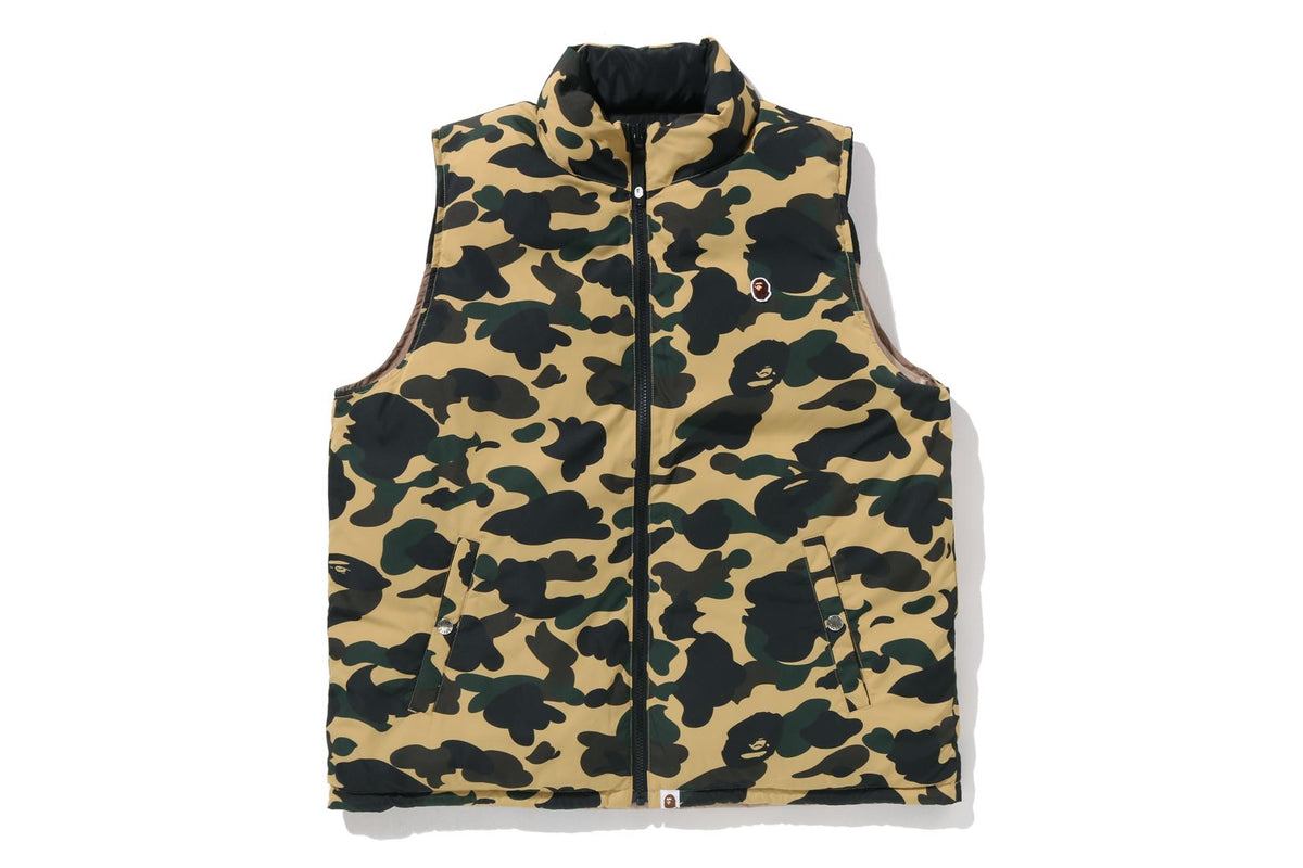 1ST CAMO REVERSIBLE DOWN JACKET