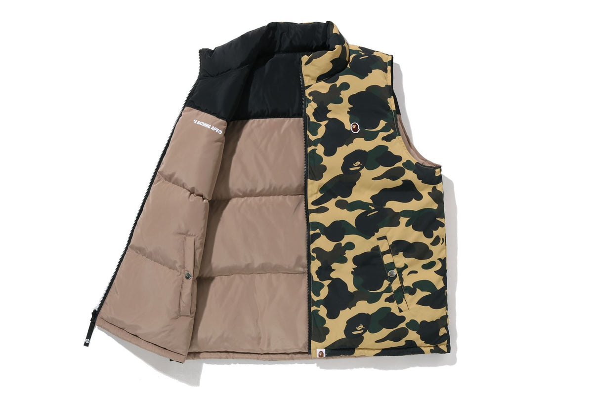 1ST CAMO REVERSIBLE DOWN JACKET