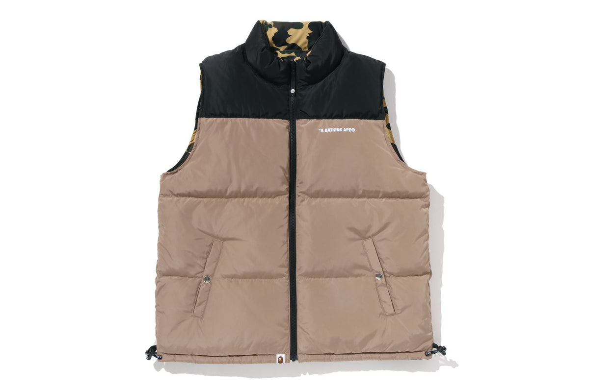 1ST CAMO REVERSIBLE DOWN JACKET