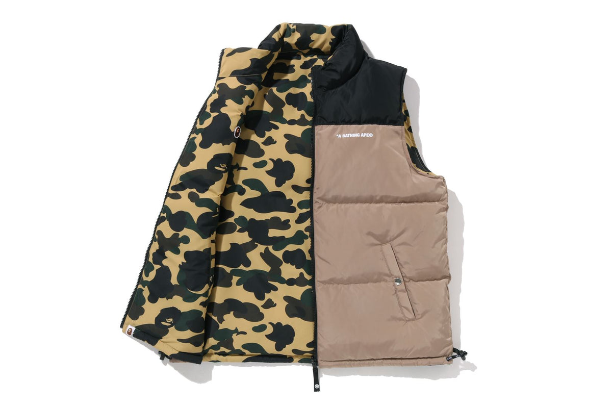 1ST CAMO REVERSIBLE DOWN JACKET