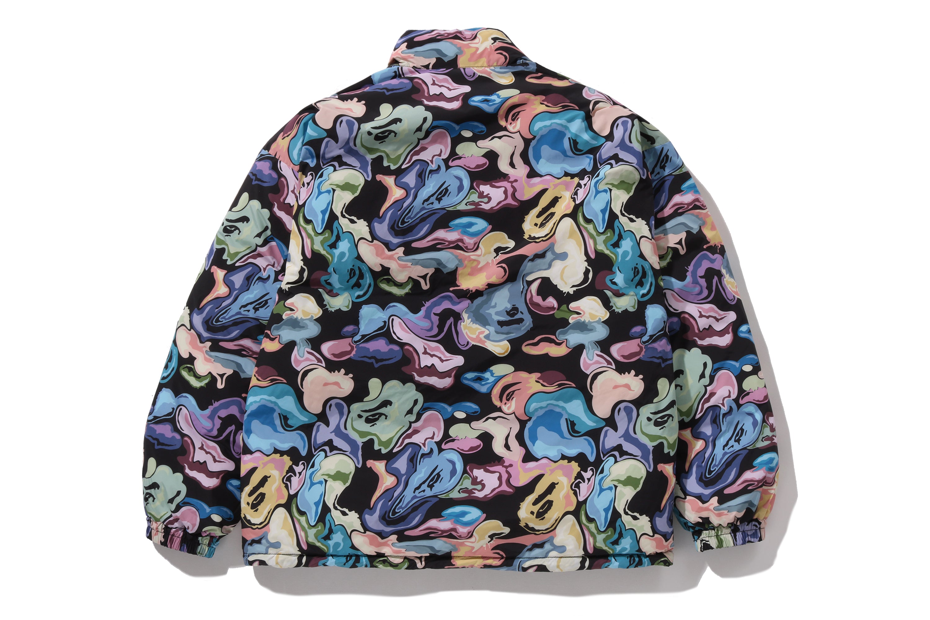 A BATHING APE® Art Camo Reversible Down Jacket | Bape official