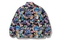 ART CAMO REVERSIBLE DOWN JACKET