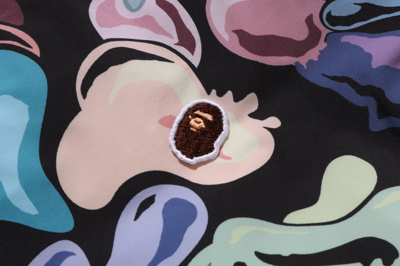 ART CAMO REVERSIBLE DOWN VEST