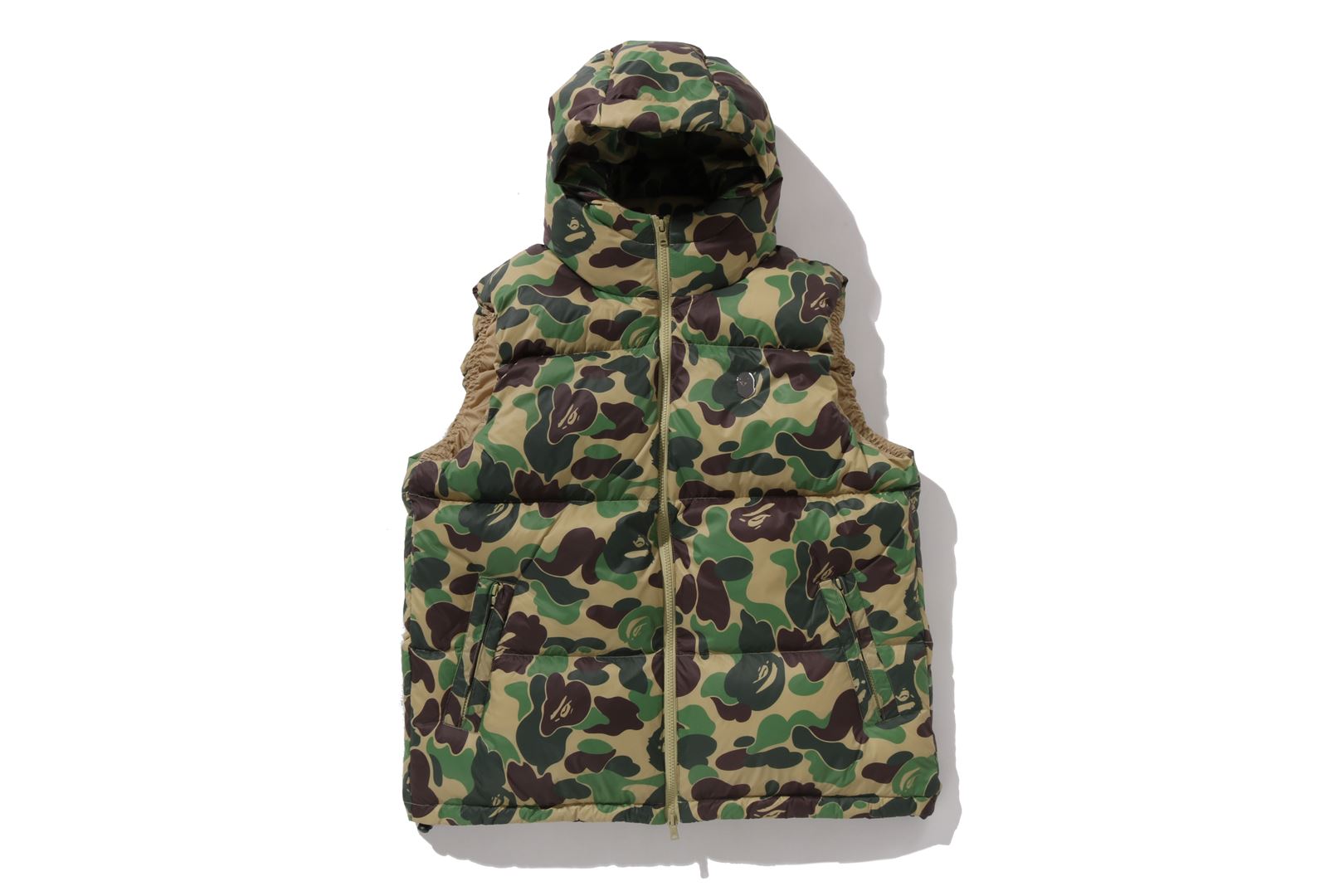 A BATHING APE® Abc Camo Down Vest | Bape official website – uk