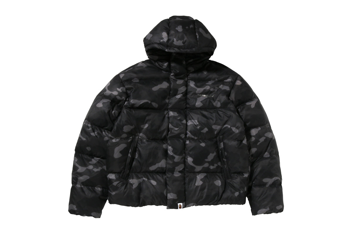 COLOR CAMO DOWN JACKET